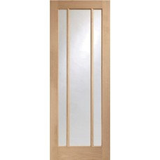 Worcester Oak with Clear Glass 1981x610x35mm